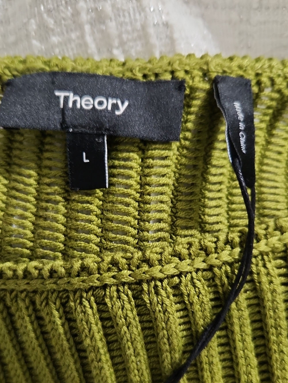 NWT Theory Easy Open Neck Pullover Sweater. Sizes M, L - Picture 12 of 13